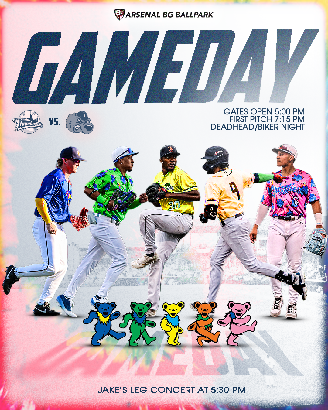 Gateway Grizzlies flyer design